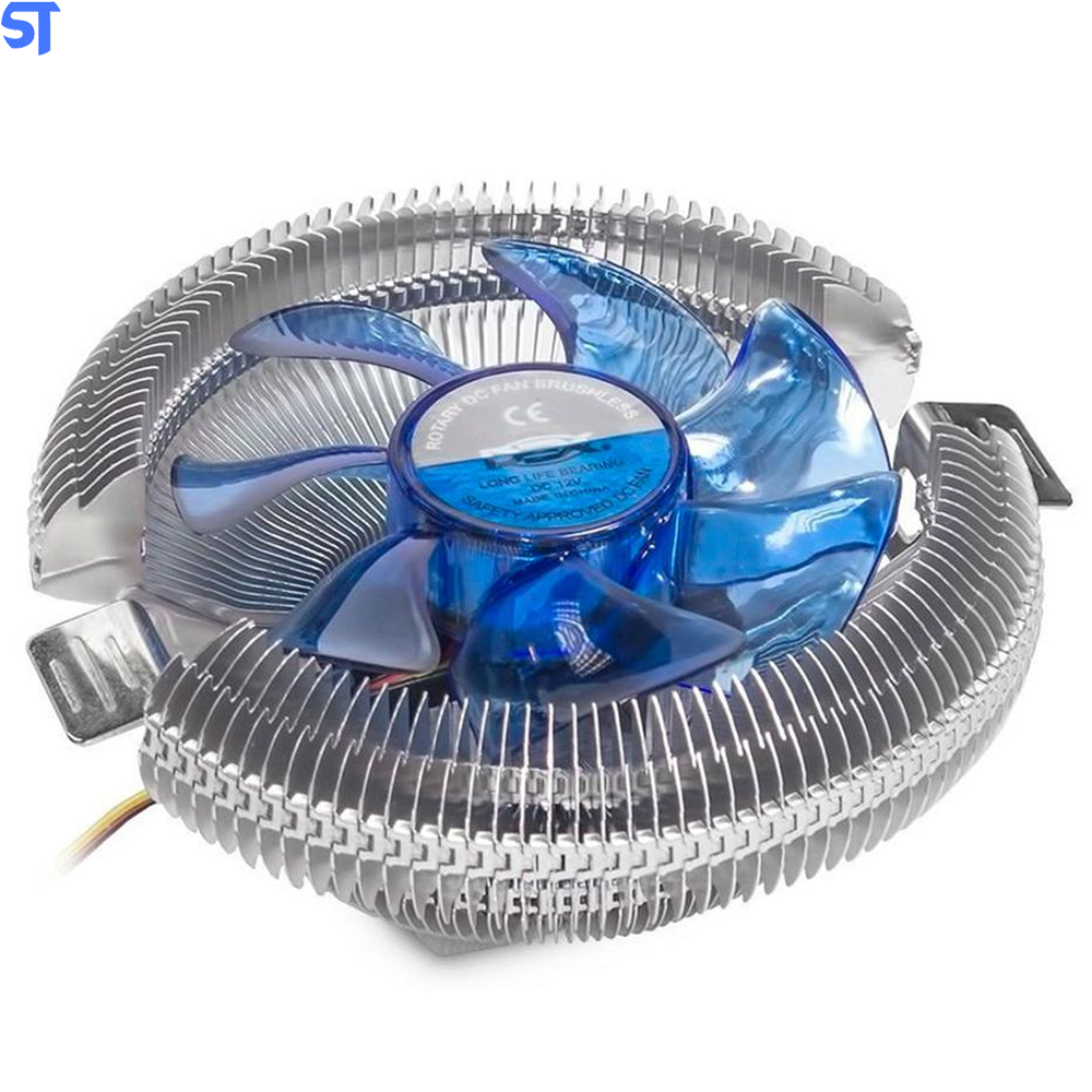 Computador Core i3-10100 - Ram DDR4 4GB 2666Mhz - SSD 120Gb - Gabinete Gamer BG-014 Preto Bluecase