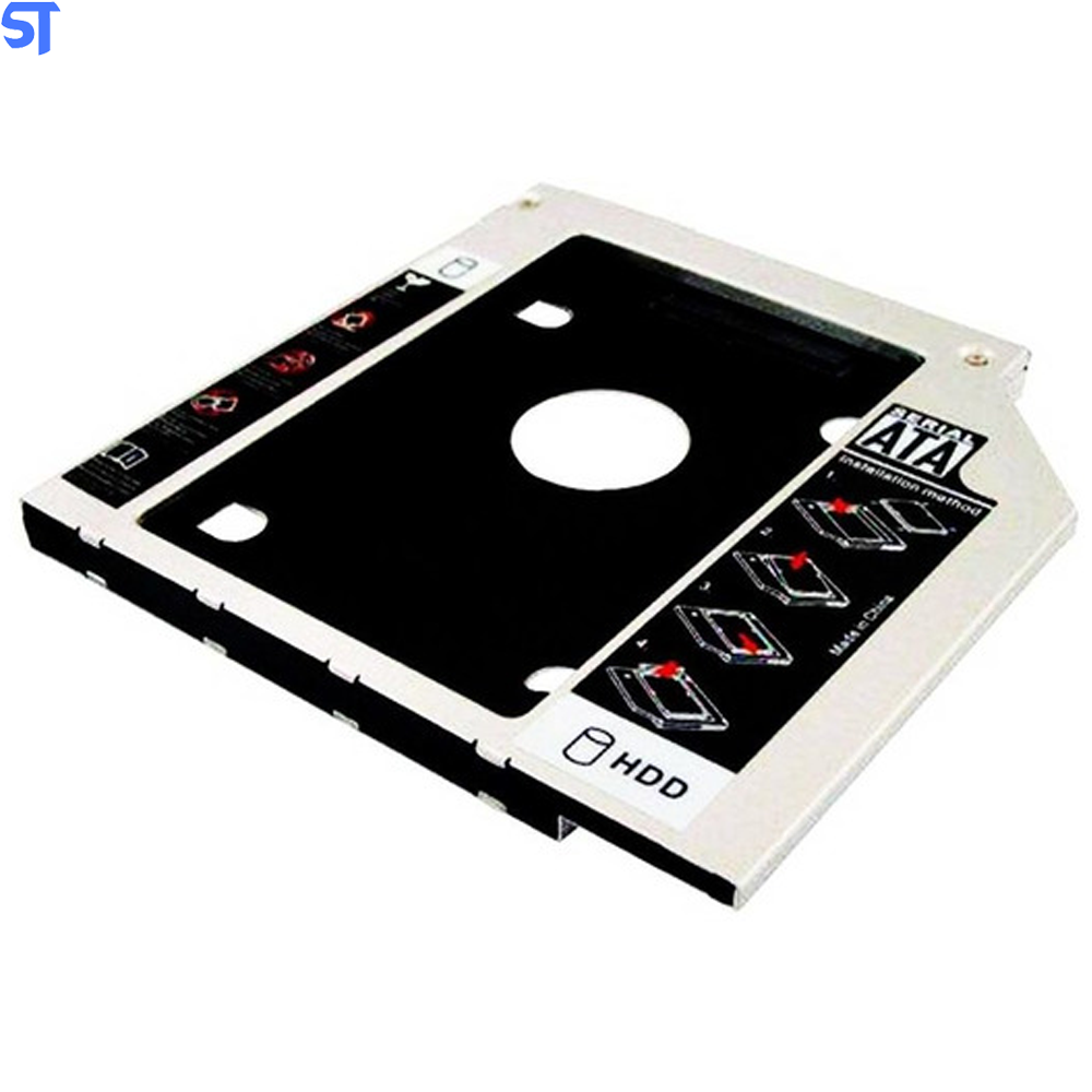 Gaveta Caddy Adaptador Para Segundo HD Notebook ou SSD 9,5mm- HDCA -S095- Exbom