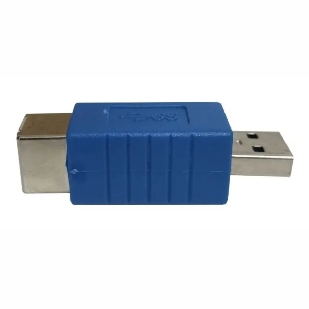 Emenda Adaptador Usb x Usb Impressora Azul Tomate Mhc-5211