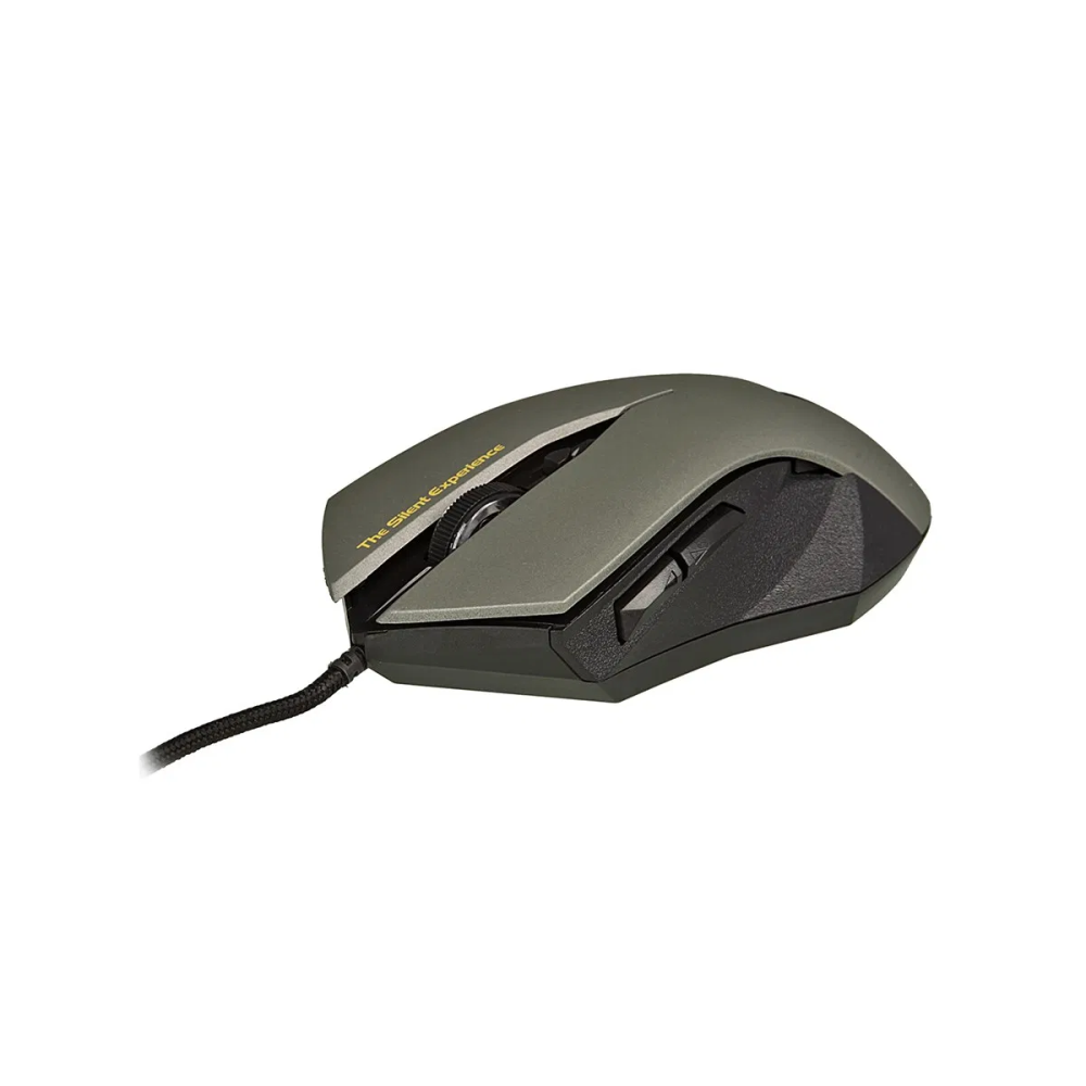 Mouse Gamer Silencioso Botoes Laterais 2400 Dpi -Knup  KP-V26