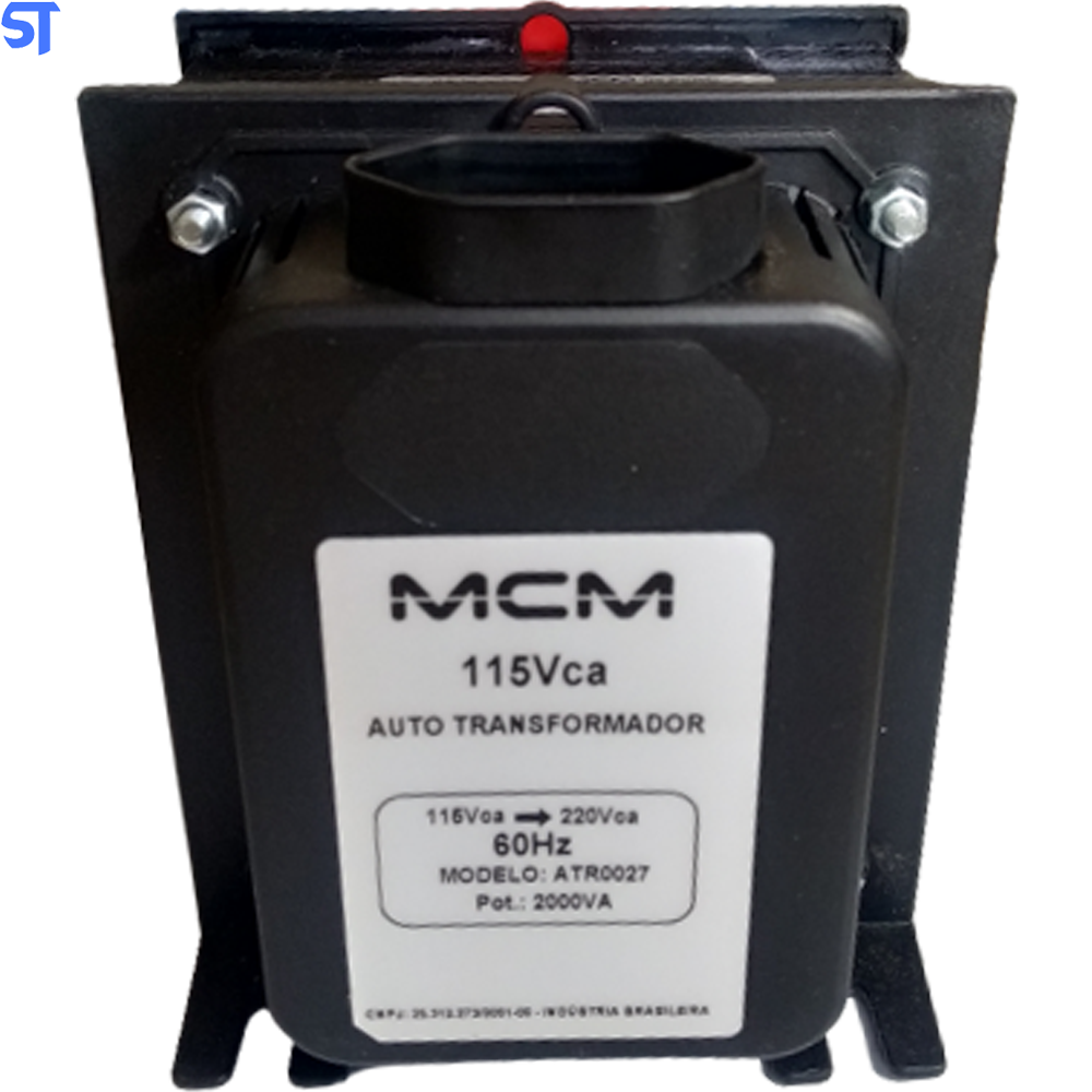 Auto Transformador 220V Para 110V 2000VA 1300Watts ATR 2000VA MCM