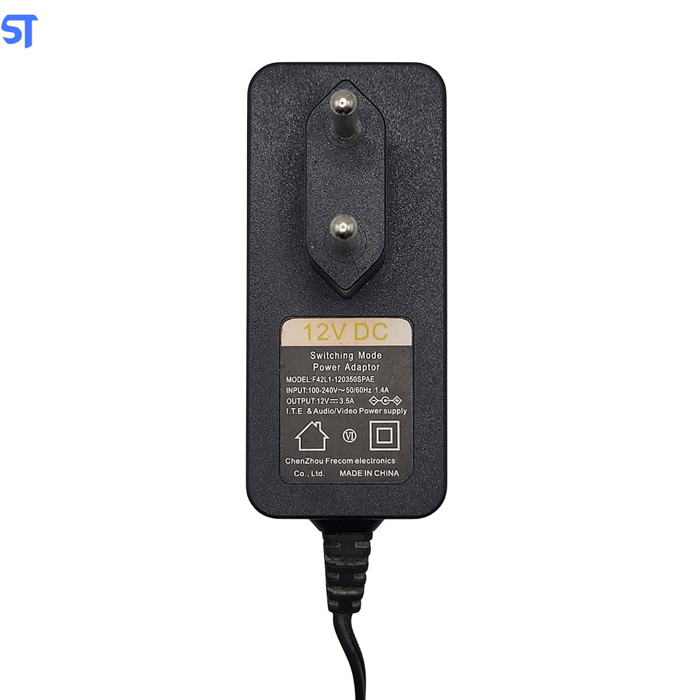 Fonte de Alimentação 12V 3.5A Pino 5.0mm x 3.4mm - Switching Mode