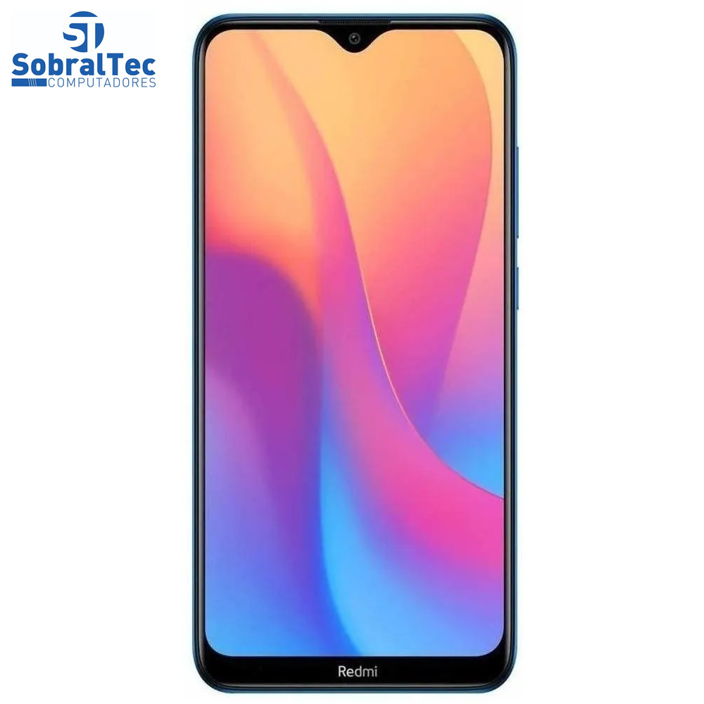 Smartphone Xiaomi Redmi 8A Dual Chip Cartão Sd 64Gb 4Gb Ram Azul Oceano