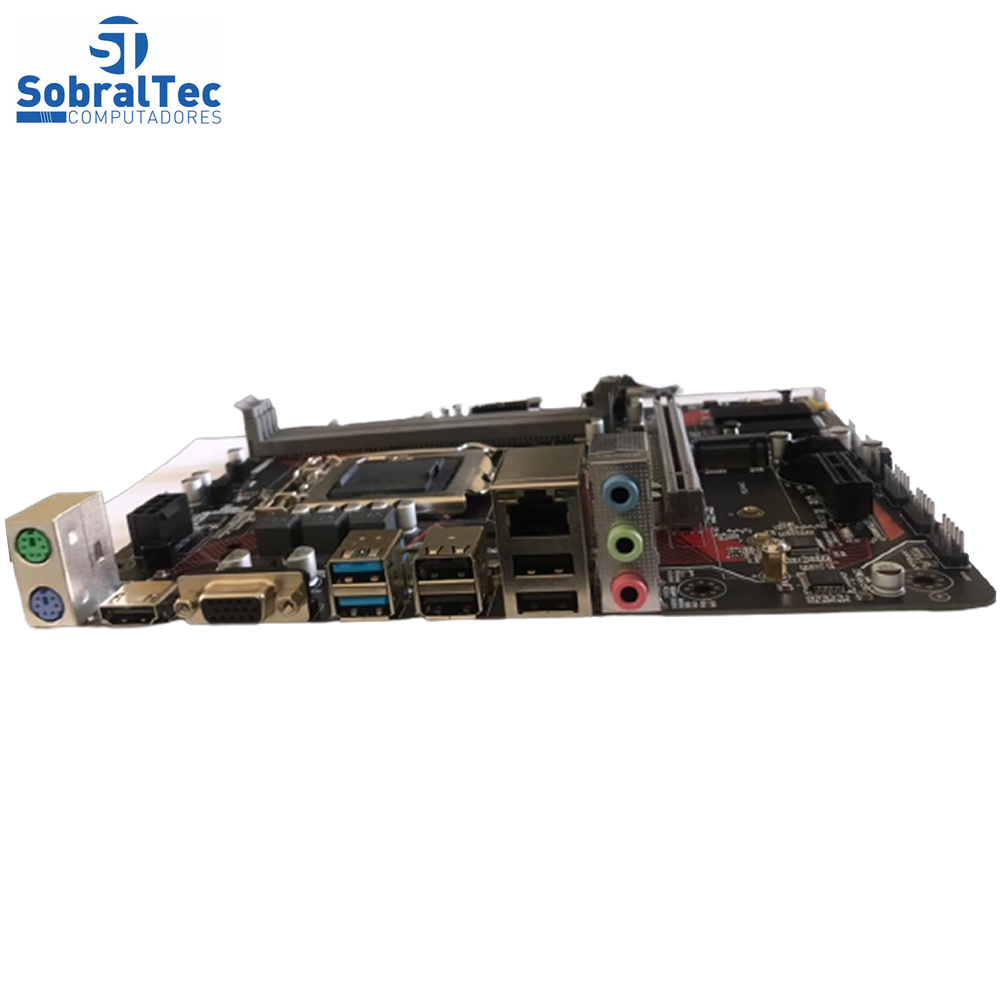Placa Mãe 1150 Ddr3 8Gb Xeon I3 I5 I7 Memoria M.2 NVME JGINYUE B85M-VH PLUS