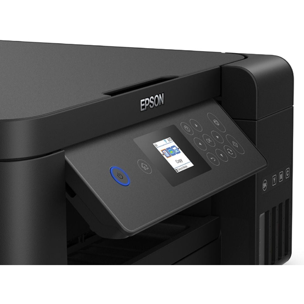 Impressora Multifuncional Epson EcoTank L4160 - Tanque de Tinta Colorido Wi-Fi USB- C11cg23302
