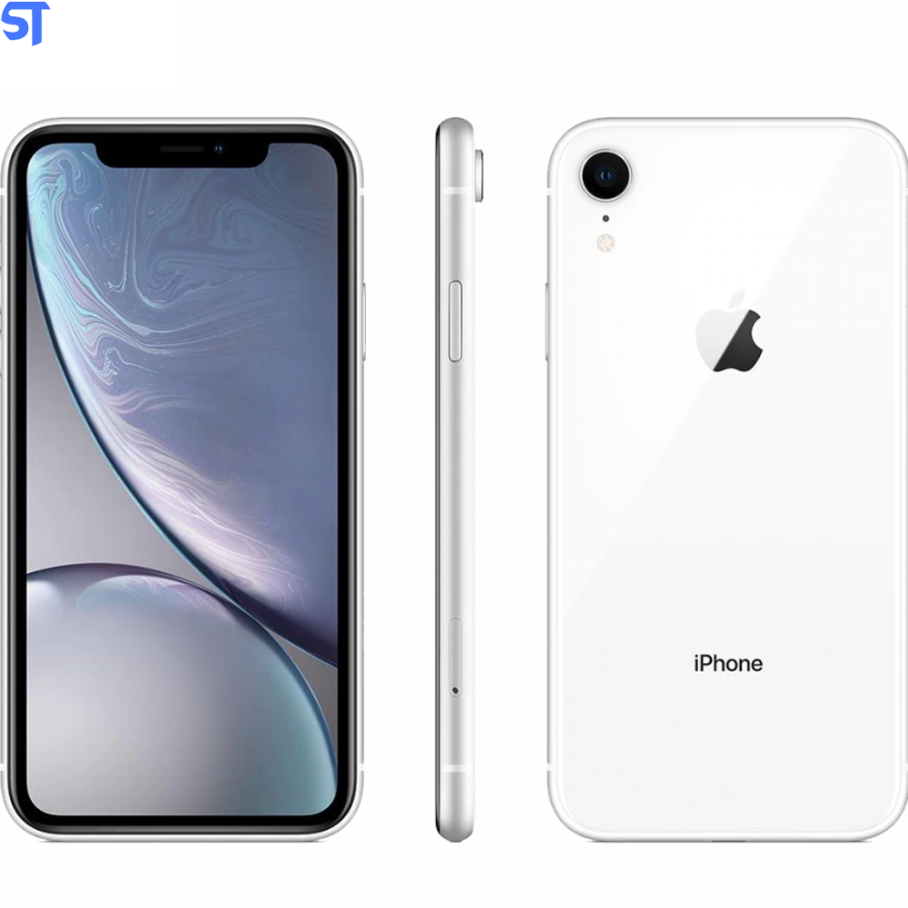 iPhone XR Apple 64GB Branco, Tela Liquid Retina HD de 6.1”, iOS, Câmera Traseira 12MP MH6N3BR/A