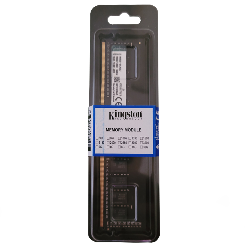 Memória Ram Desktop 16GB 2400MHz  DDR4 Kingston - KVR24N17S8/16