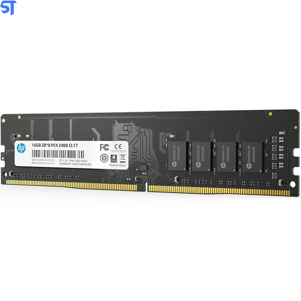 Memória Ram Desktop Hp 8gb Ddr4 2400mhz Hp V2 - CL17 - Pn 7eh52aa#abm
