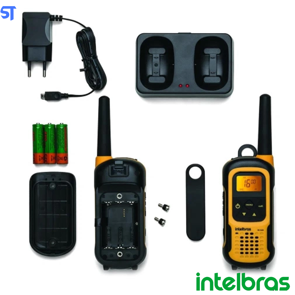 Rádio Comunicador Walkie Talkie Intelbras RC4102 - 26 Canais