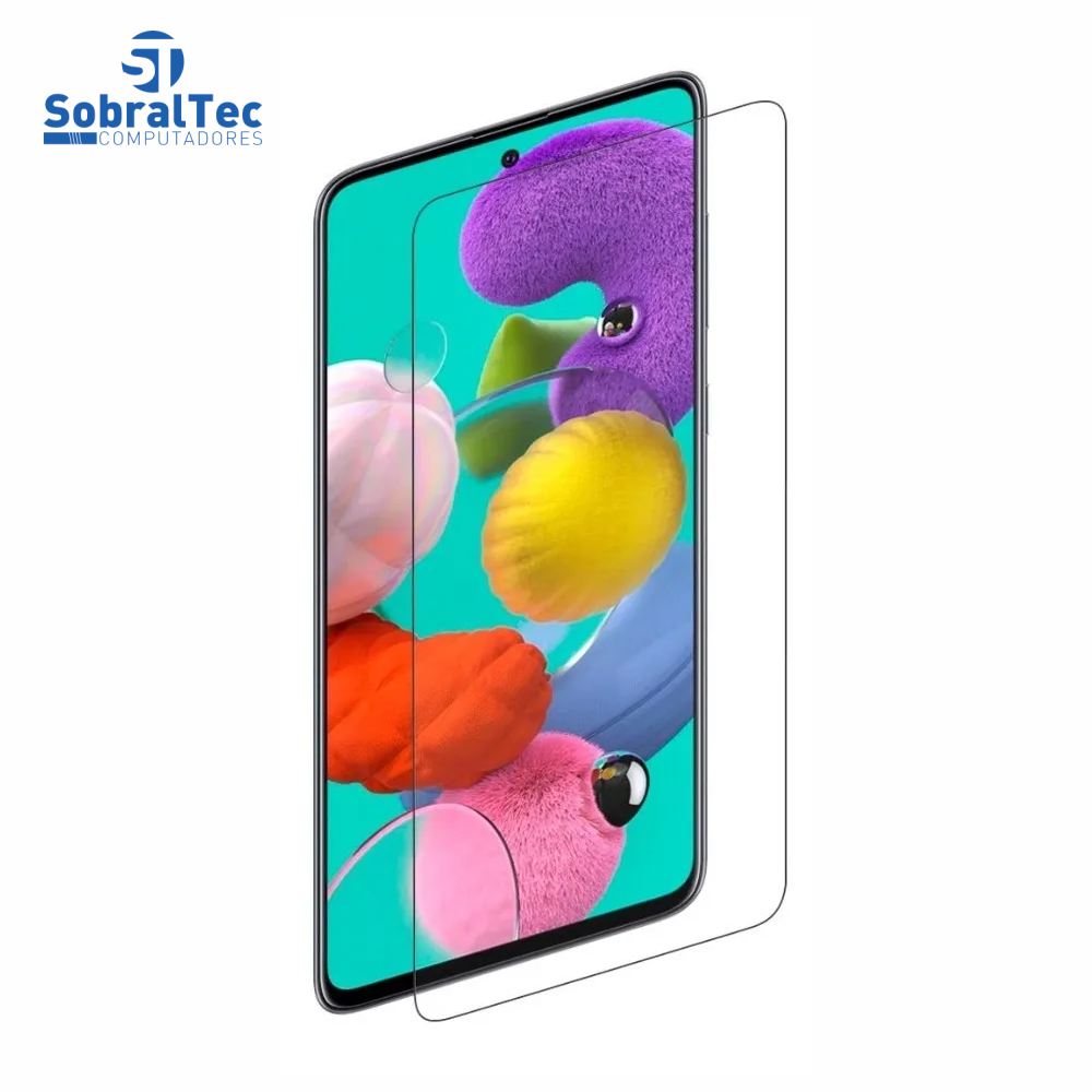 Película De Vidro Temperado Para Celular Samsung Galaxy A51