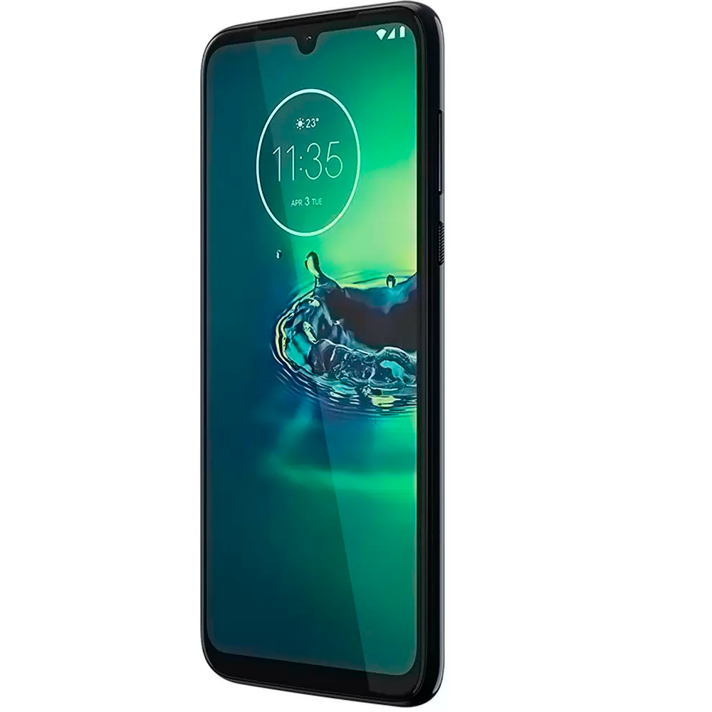 Smartphone Motorola G8 Plus 64GB - XT2019 Azul Safira 4G - 4GB RAM Tela 6,3” Câm. Tripla + Câm. Selfie 25MP