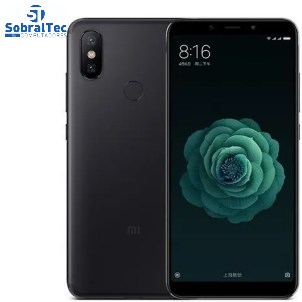 Smartphone Redmi Mi A2 64GB 4GB Ram 2 Chip Preto
