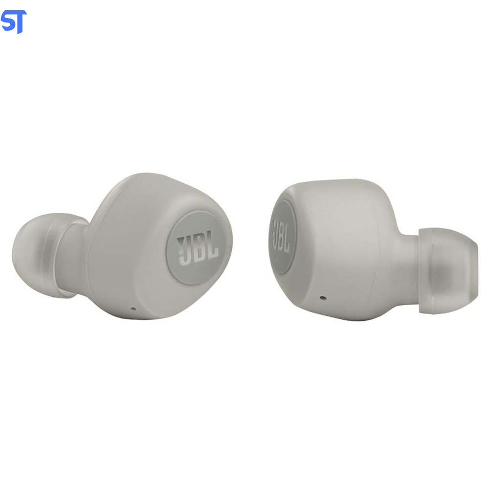 Fone de Ouvido Sem Fio Intra Auricular JBL Wave 100TWS, Bluetooth, com Microfone, Recarregável USB-C, Marfim - 28913514