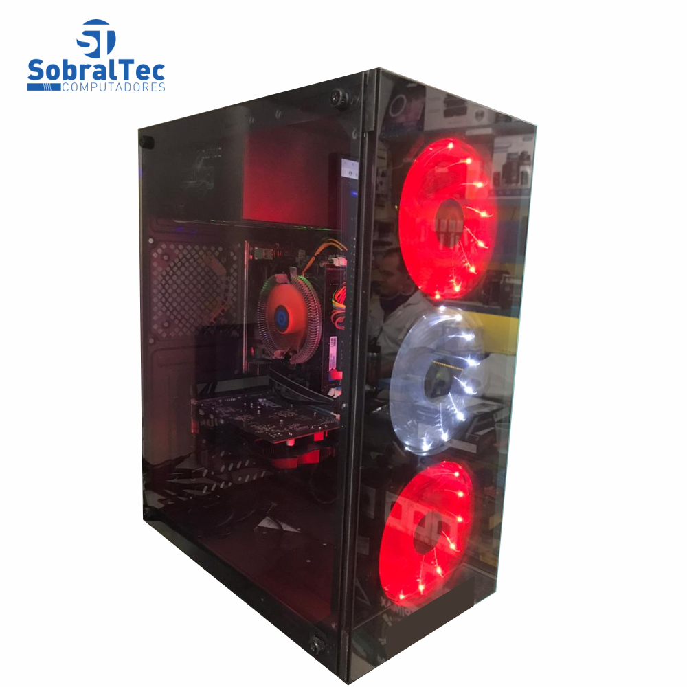 Computador Gamer i5- 3340 | 3.10Ghz- HD SSD 1TB- Memória 8GB- Placa Video 4GB 256Bits
