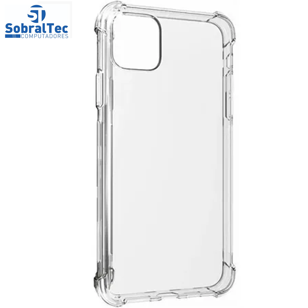 Case De Silicone Anti Impacto Transparente Para iPhone 11