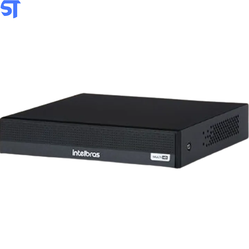 Gravador Digital de Vídeo Multi HD com 4 canais Intelbras MHDX 504
