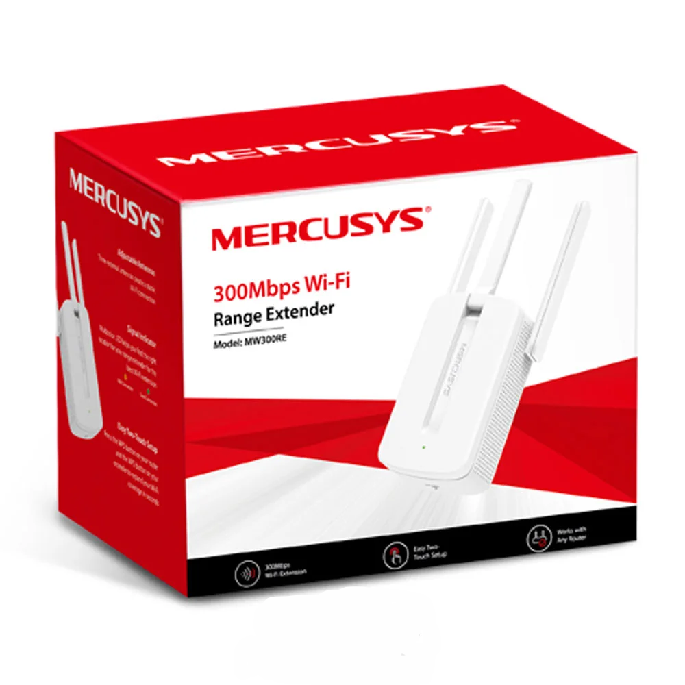 Repetidor Mercusys Wireless 300Mbps MW300RE