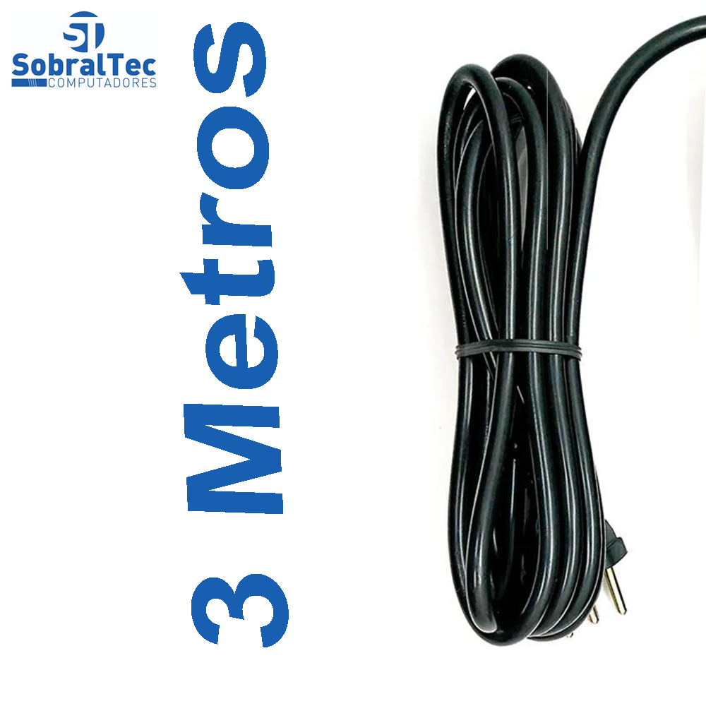 Protetor Eletrico Rearme Premium 6 Tomadas Com Cabo de 3 Metros - Emplac