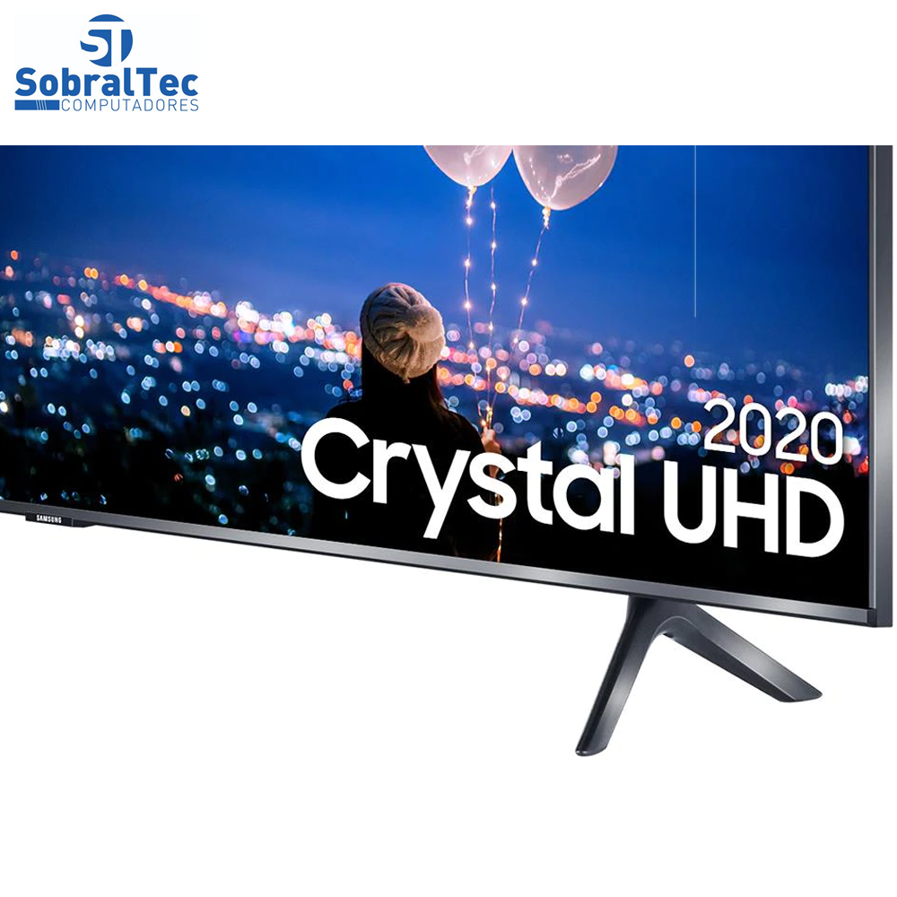 Smart TV Crystal UHD 4K LED 55” Samsung - 55TU8000 Wi-Fi Bluetooth HDR 3 HDMI 2 USB