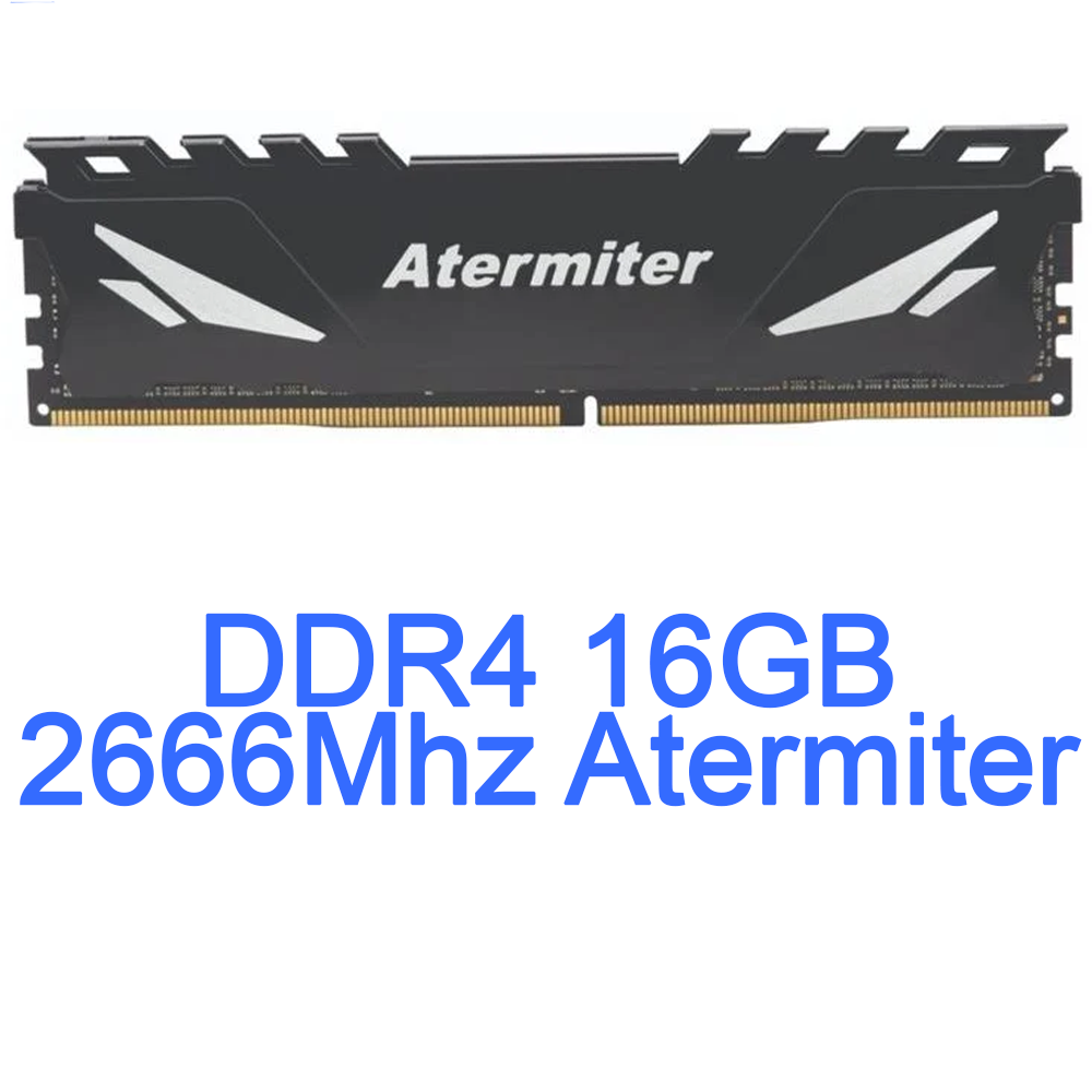 Memoria Ram Desktop DDR4 16GB 2666Mhz Atermiter ECC Server Only