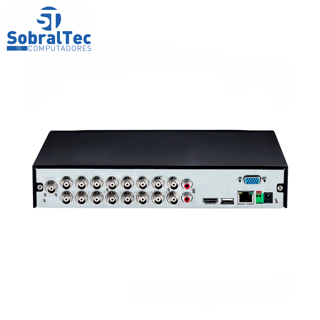 Dvr Gravador Digital 16 Canais Intelbras Multi HD MHDX 1116 de Vídeo Full HD 1080P