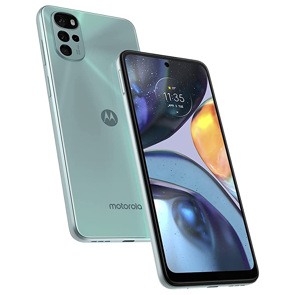 Smartphone Motorola Moto G22, 4GB RAM, 128GB, Octa Core, Câmera Quadrupla 50mp, Tela Max Vision 6.5, Verde - PATU0008BR