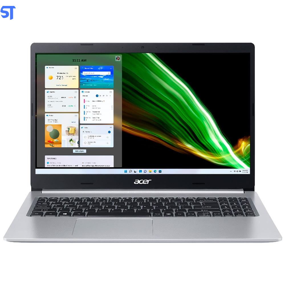 Notebook Acer Core i5- 10210U 8GB 512GB SSD Tela Full HD 15.6” Windows 11 Aspire 5 A515-54-58Z4