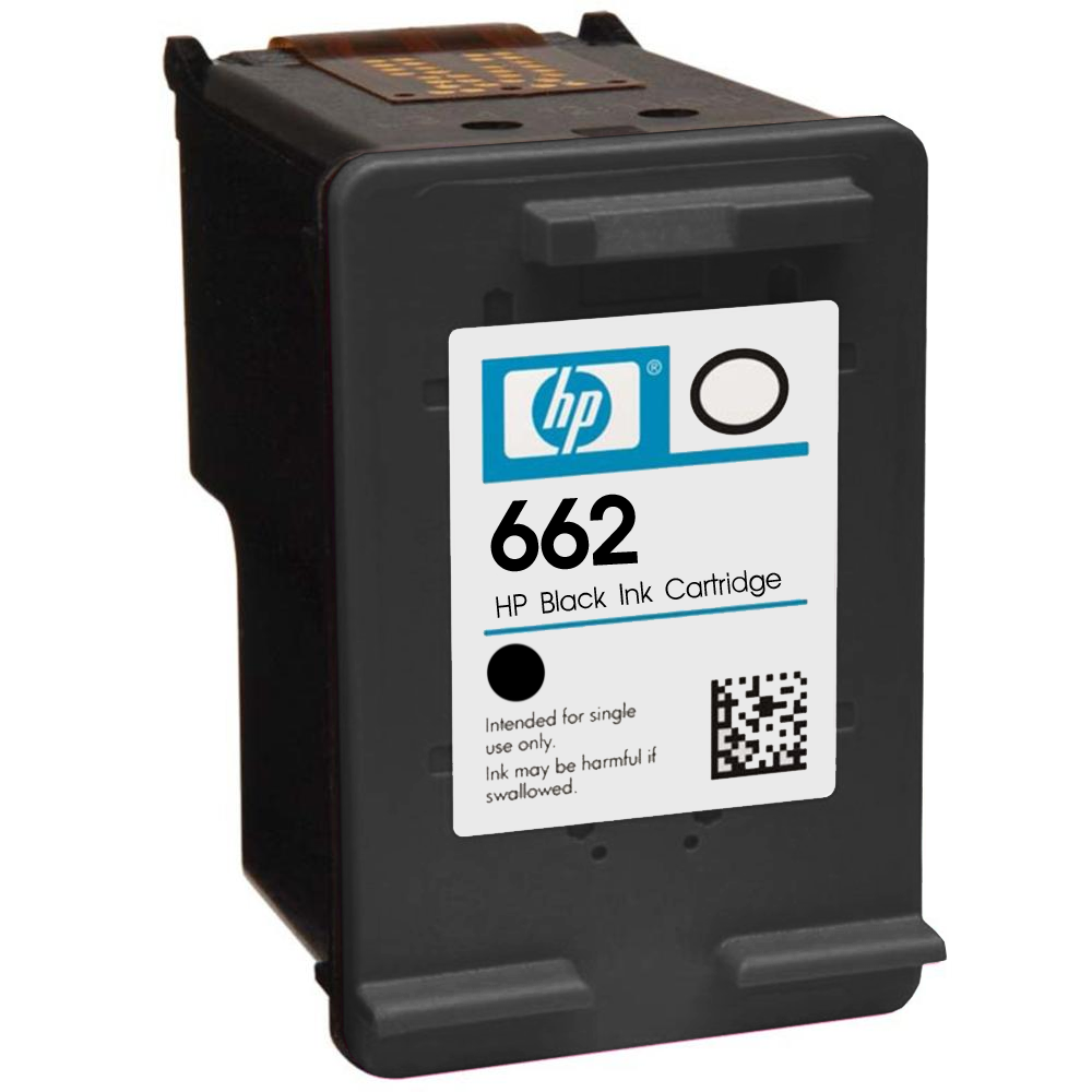 Cartucho HP 662 Preto CZ103AB Original 2ml