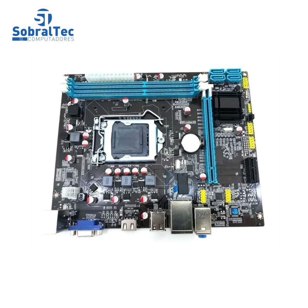 Computador Core i3-3240 HD SSD 128GB Memória Ram 4GB Gabinete C3Tec Com Teclado e Mouse