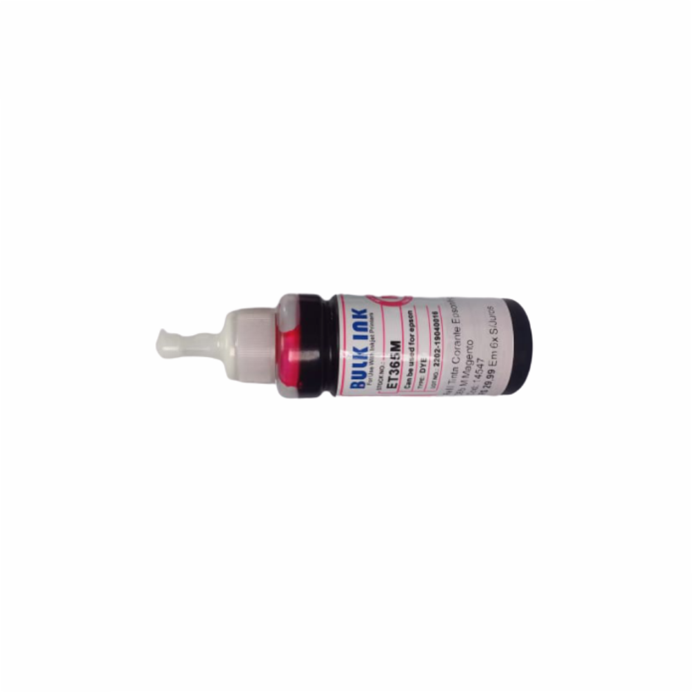 Refil Tinta Corante Compativel Epson/Hp Aston Et 365 M Magento