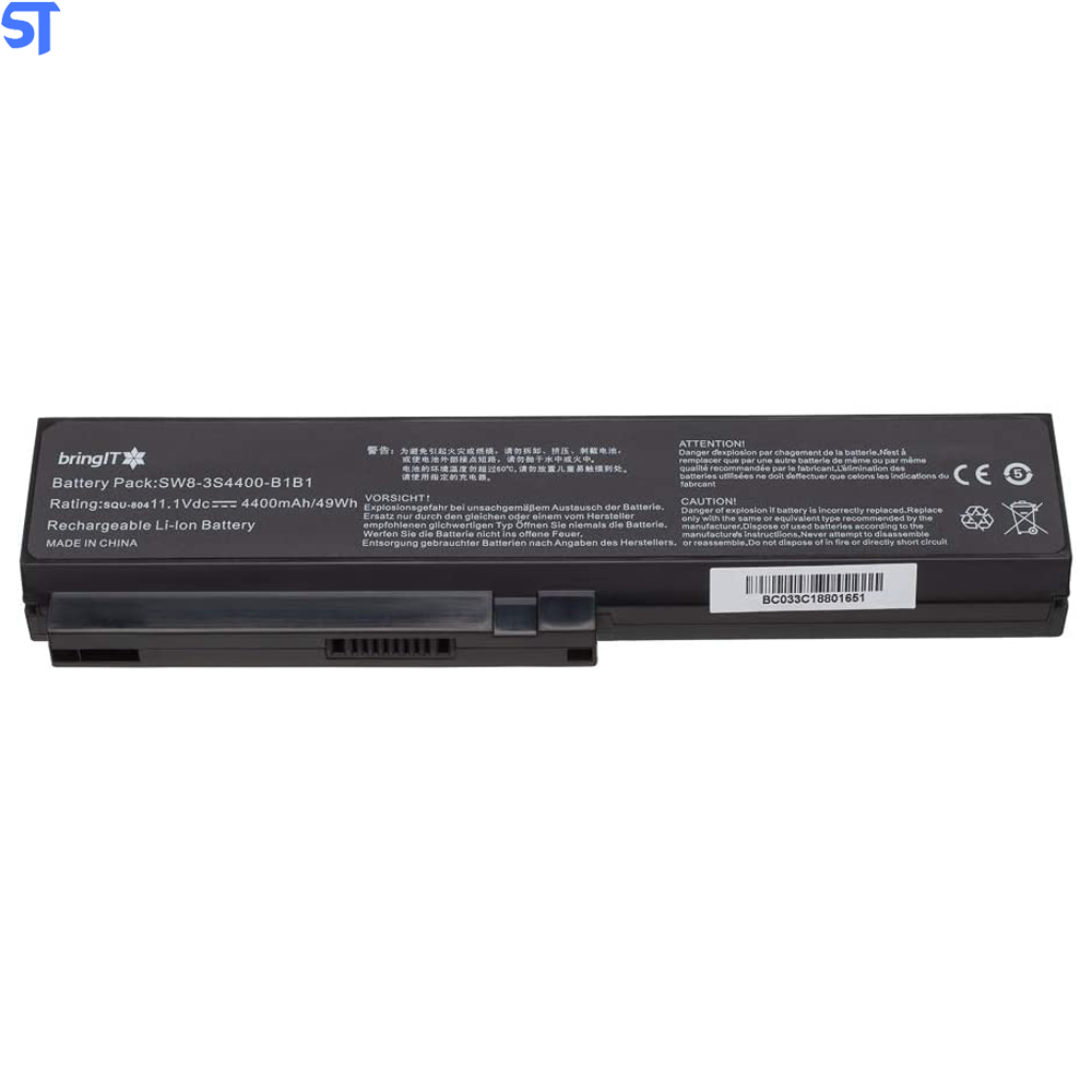 Bateria Notebook Compativel Com Lg R410 R510 - 6 Cells - Preta - 10.8V