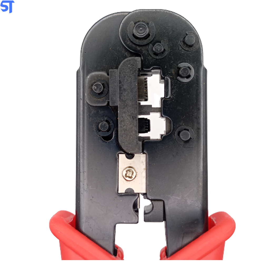 Alicate De Crimpar Proficional Com Catraca RJ45/RJ11