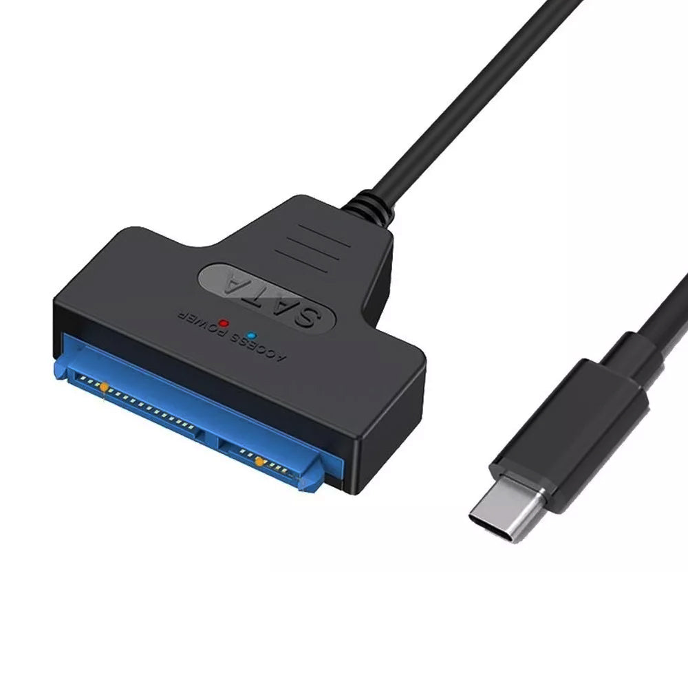 Cabo Adaptador Tipo C para SATA III 22 pinos