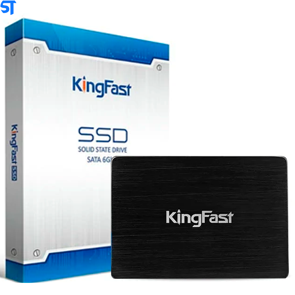 HD SSD Kingfast 256GB 2.5`SataIII 550Mbps de Leitura 500Mbps de Gravação