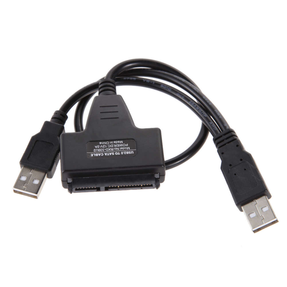 Adaptador Cabo Sata Para Usb 2.0 Suporta Até 2Tb Input 12V 2A Rxd-339U2