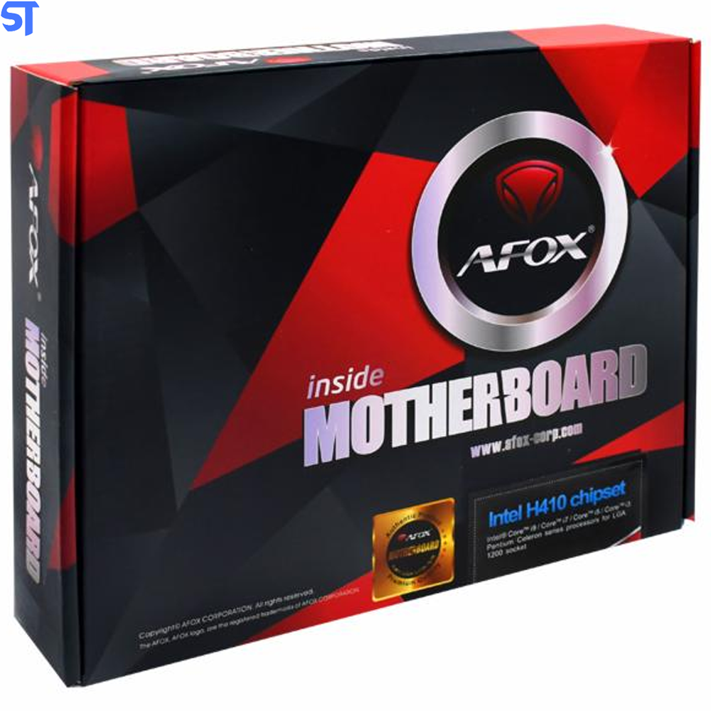 Placa Mãe Afox H410/ Soquete 1200/ DDR4 - IH410-MA-V4 - Décima Geração