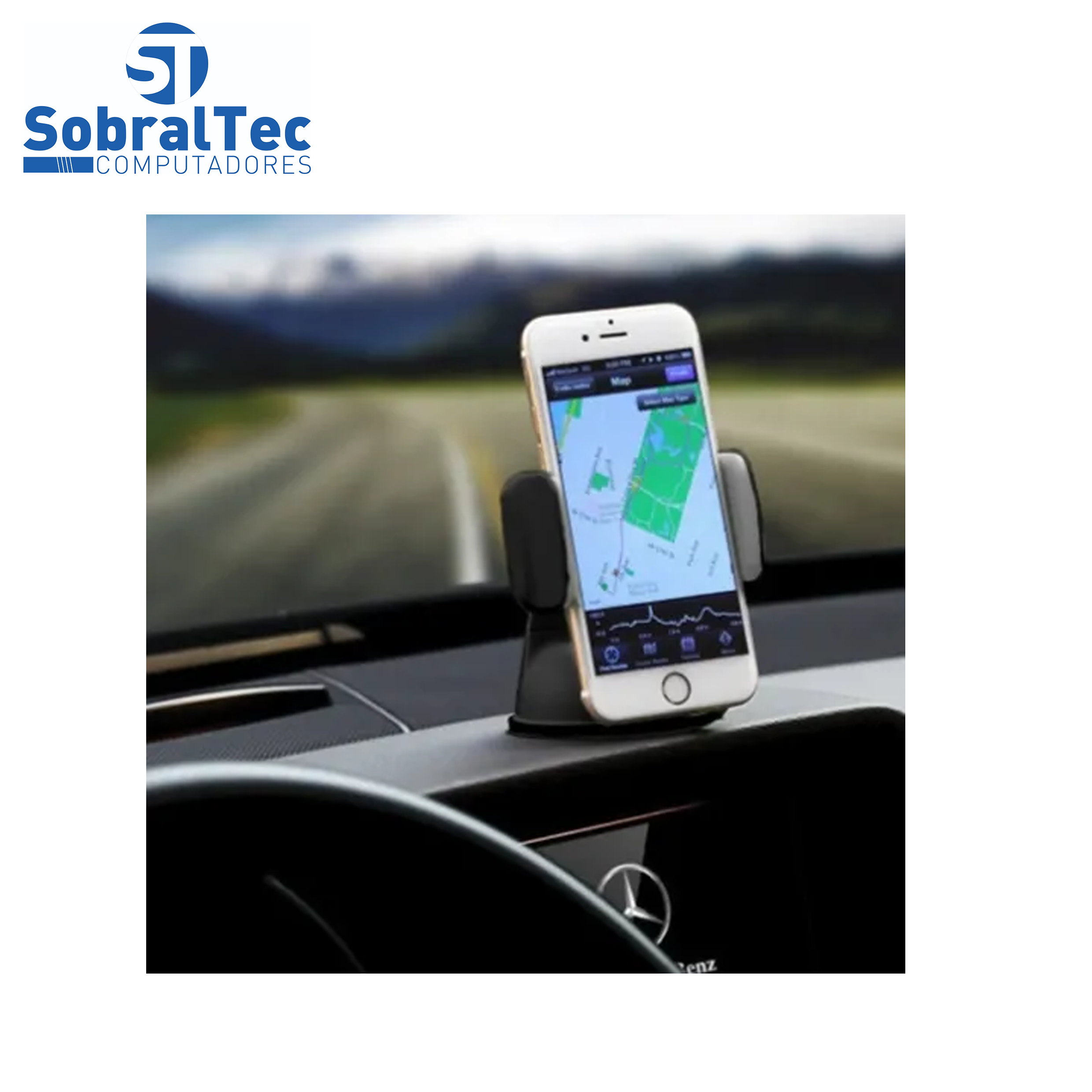 Suporte Para Celular Com Ventosa Ecooda Ec9013