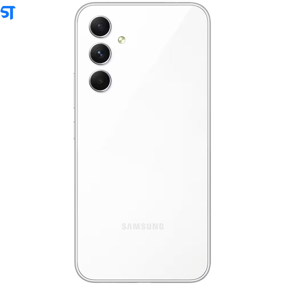 Smartphone Samsung Galaxy A54 256GB Branco 5G Octa-Core 8GB RAM 6,4" Câm. Tripla + Selfie 32MP Dual Chip