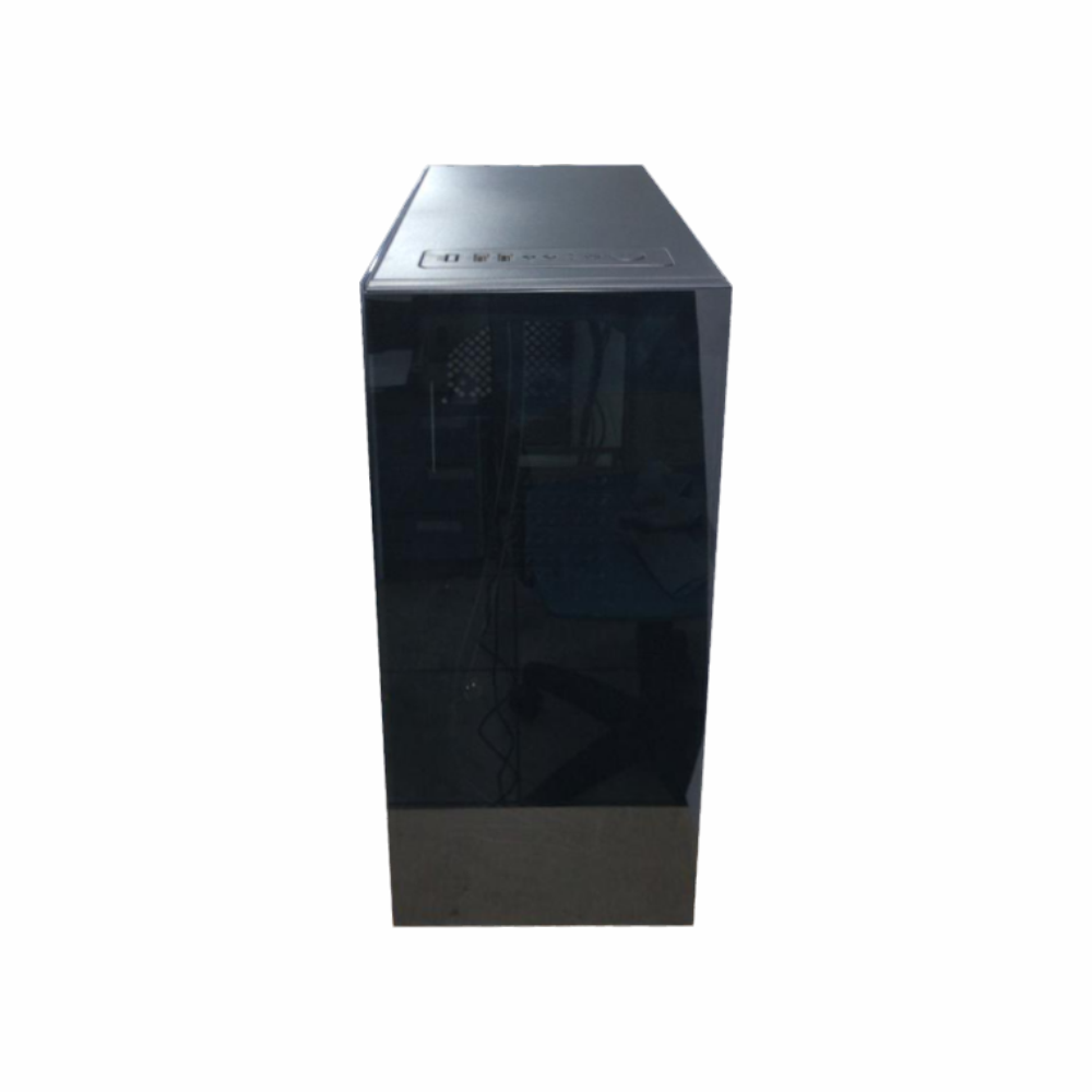 Gabinete Gamer SobralTec Preto Com Lateral e Frontal Em Vidro - GA177  Sem Fonte