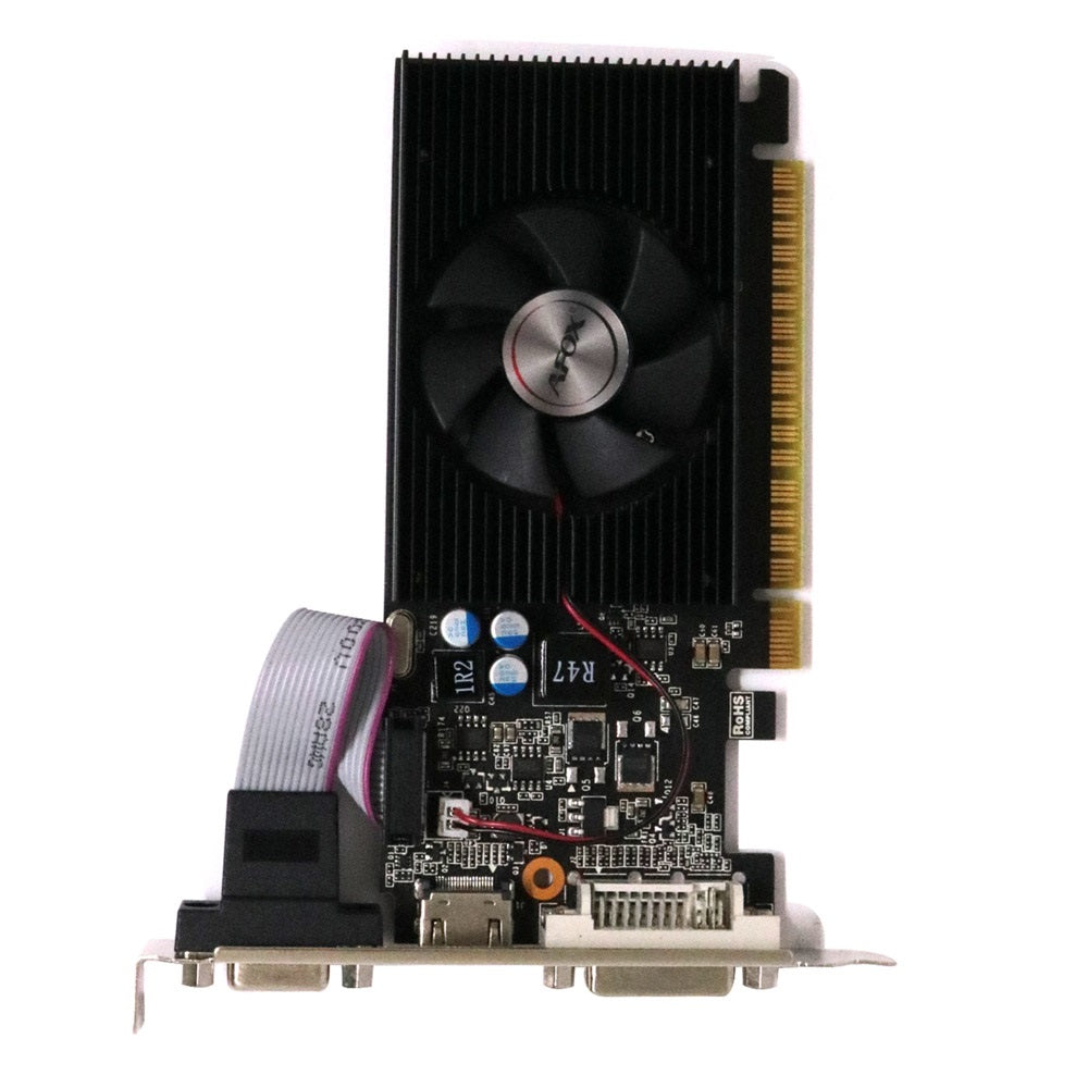 Placa de Vídeo Afox GT-730 4GB DDR3 / 64BIT / HDMI / DVI / VGA (AF730-4096D3L5)