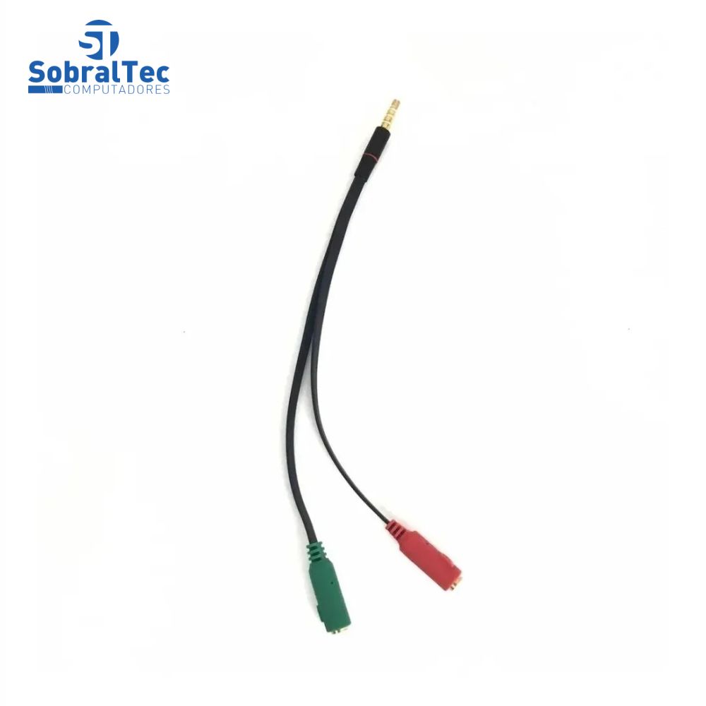 Cabo Adaptador P3 (p2 Combo) Para Fone E Microfone - Xtrad XT- 3M4G