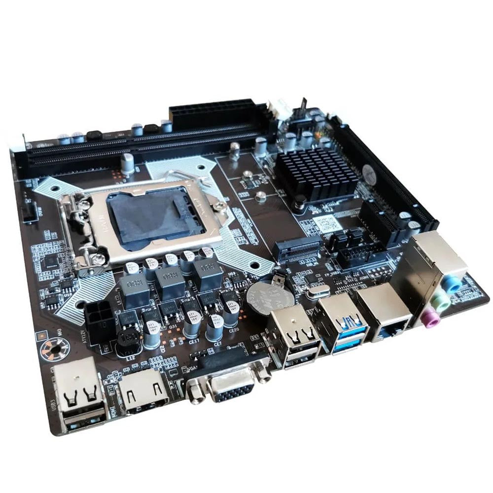 Placa Mãe 1150 H81 DDR3 | Rede 10/100/1000 | Com Slot Para SSD M2 - OEM | Bluecase BMBH81