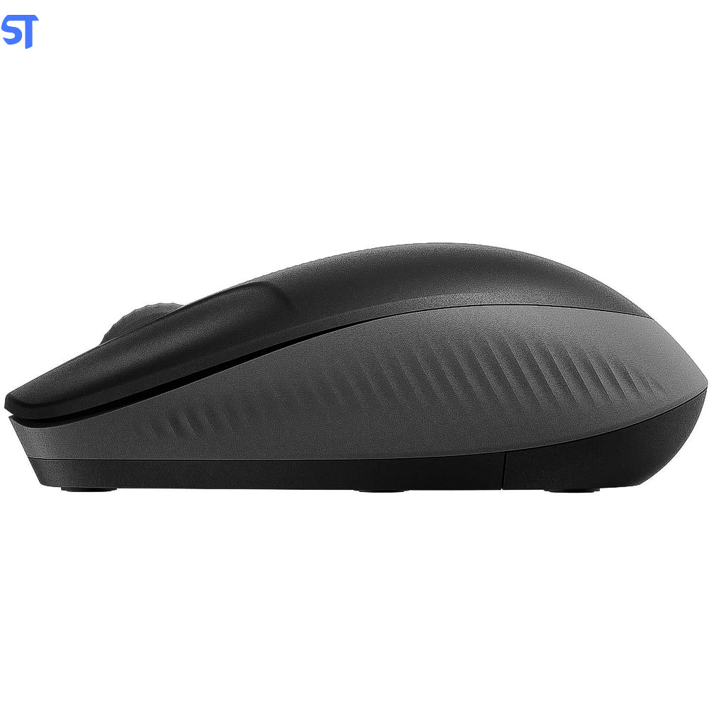 Mouse sem Fio Logitech Óptico 1000DPI 3 Botões - M190 Cinza