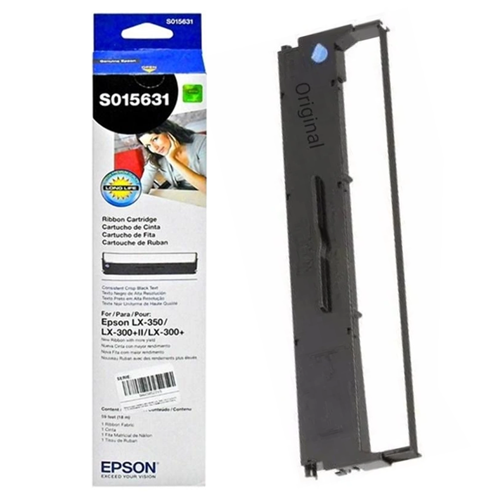 Fita Epson S015631 | Matricial LX-350 LX-300 LX-300+II | Original