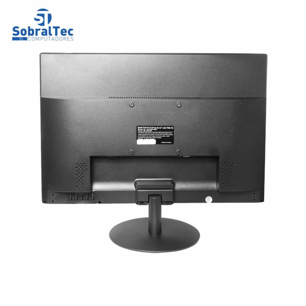 Monitor Pctop 22" LED Wide Digital 1680x1050 60Hz HDMI MLP220HDMI