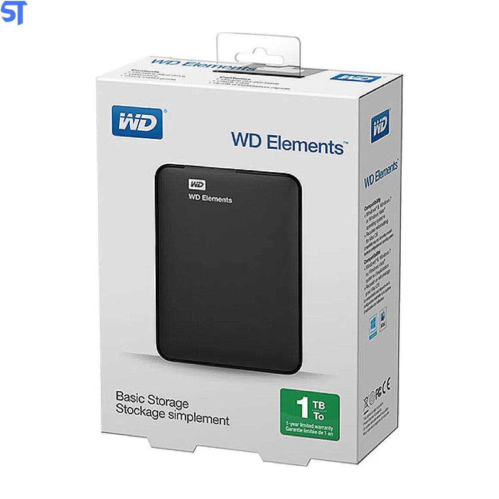 HD Externo Western Elements SE 1TB / 2.5