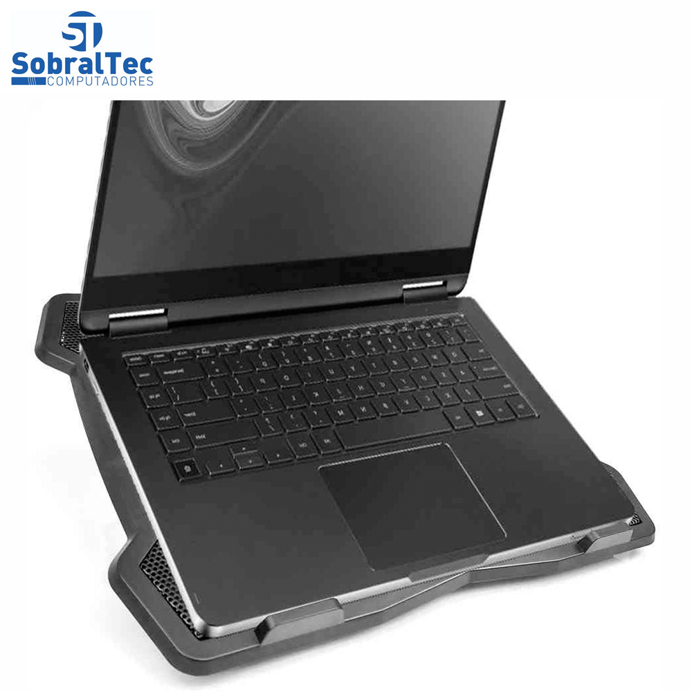 Base Para Notebook 14" NBC-01BK C3plus
