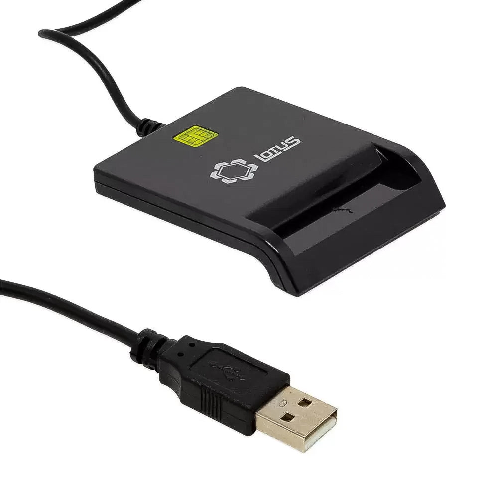 Leitora Cartão Smart Card Certificado Digital Usb Original Lotus