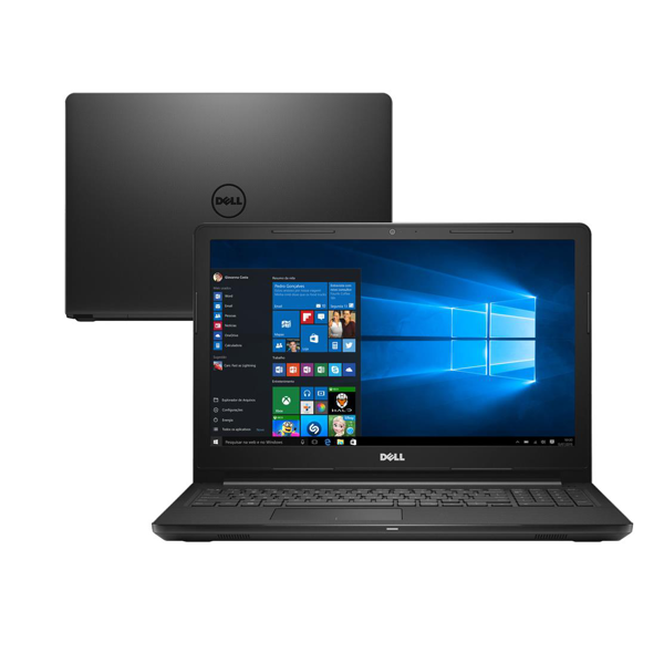 Notebook Dell I3480-3879BLK  Core i3 2.1GHz  Memória 4GB  HD 1TB  14