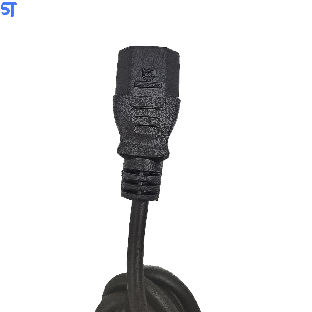 Cabo de Força Para CPU 2P+T X 0,75mm2 Com 1.50 Metro de Comprimento Megatron